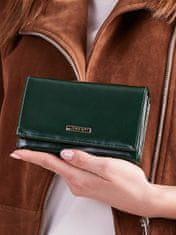 CEDAR Kožená peněženka žena zelená