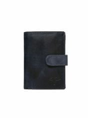 CEDAR Pánská kožená peněženka tmavě modrá