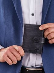 CEDAR Pánská kožená peněženka tmavě modrá