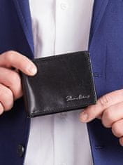 CEDAR Pánské kožené horizontální peněženka černá, 2016101764565