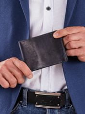 CEDAR Pánská kožená peněženka s tmavě modrá