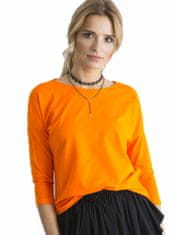 Kraftika Basic halenka s rukávem 3/4 oranžová, velikost xl