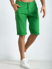 Kraftika Bavlněné šortky pánské zelené, velikost 31