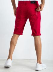 Kraftika Bavlněné šortky pánské červené, velikost 31