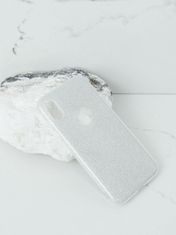 Kraftika Lesklé stříbrné pouzdro pro iphone x