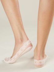 Kraftika Balerínové ponožky s krajkou světle růžové, velikost 39-42