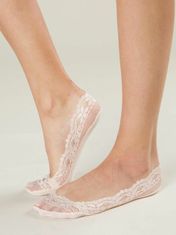 Kraftika Balerínové ponožky s krajkou světle růžové, velikost 39-42
