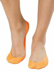 Kraftika Bambusové balerínové ponožky fluo orange, velikost 39-42