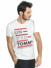 Kraftika Pánské tričko s potiskem white tommy life, velikost s