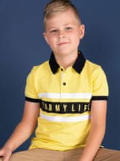 Kraftika Polo tričko pro chlapce s nápisem žlutý