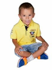 Kraftika Žlutá polo košile pro chlapce tommy life, velikost 104