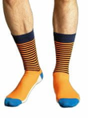 Kraftika Bavlněné pánské oranžové ponožky, velikost 41-46