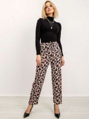 By Sally Leopardí kalhoty bsl pudrově růžové, velikost s
