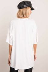 By Sally Bsl bílé volné tričko, velikost xs