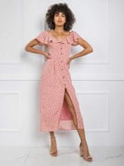 Kraftika Rue paris špinavé růžové španělské šaty, velikost xl