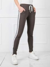 BASIC FEEL GOOD Grafitové sportovní kalhoty pro ženy, velikost s
