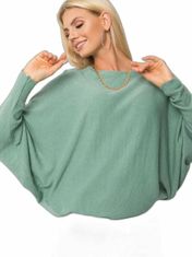 Kraftika Sublevel lehký khaki svetr nadměrné velikosti l / xl