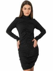 RUE PARIS Černé midi šaty, velikost s, 2016102741671