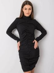 RUE PARIS Černé midi šaty, velikost m, 2016102741688