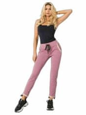 RELEVANCE Špinavé růžové dámské sportovní kalhoty, velikost l / xl