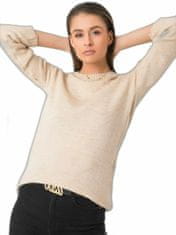RUE PARIS Béžový pletený svetr