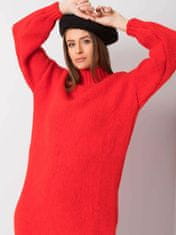 RUE PARIS Červené pletené šaty