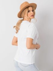Kraftika Bílé bavlněné tričko, velikost m, 2016102820727