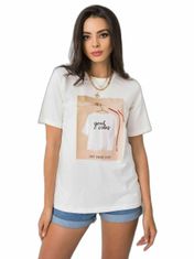 Kraftika Bílé bavlněné tričko s potiskem, velikost s, 2016102840367