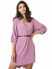 Kraftika Světle fialové dámské šaty s páskem