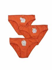 BERRAK Oranžové dámské kalhotky 3-pack, velikost l
