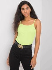 RUE PARIS Lime top basic, velikost l