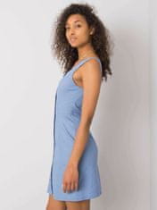 Kraftika Modré knoflíkové šaty, velikost 40