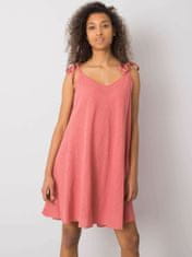Och Bella O bella růžové volné šaty, velikost l
