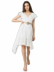 Och Bella O bella bílé šaty asymetrické, velikost s
