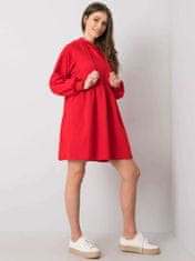RUE PARIS Červené cvičební šaty, velikost l / xl