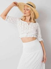 Och Bella O bella white fishnet top, velikost m