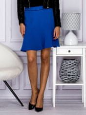 Kraftika Modrá sukně s volánky, velikost 36