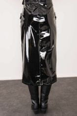 By Sally Bsl černá vinylová sukně, velikost m, 1010001077146