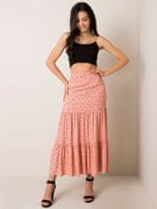 RUE PARIS Špinavě růžová midi sukně, velikost s