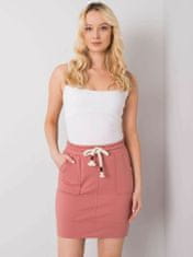 FANCY Špinavé růžové dámské tréninkové sukně, velikost s / m