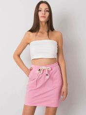 FANCY Světle růžová dámská tréninková sukně, velikost l / xl
