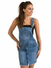 Kraftika Modrá džínová sukně s podvazky, velikost xs, 2016102604761
