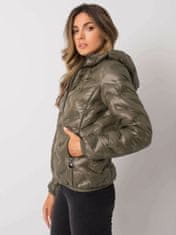 Kraftika Khaki dámská bunda s kapucí, velikost xl