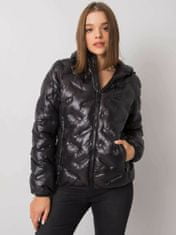Kraftika Černá dámská bunda s kapucí, velikost 2xl