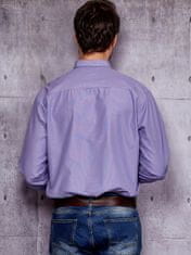 Kraftika Pánské fialové tričko plus velikost, velikost 5xl