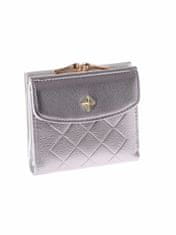 CEDAR Elegantní malá peněženka pro ženy se stříbrnou peněženkou