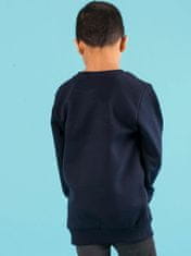 Kraftika Zateplená dětská tmavě modrá mikina s nápisem, velikost 110