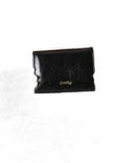 CEDAR Horizontální černá kožená peněženka, 2016101804575