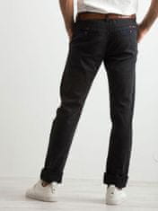 Kraftika Pánské tmavě šedé kalhoty, velikost 29