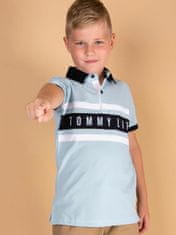 Kraftika Polo tričko pro chlapce s nápisem světle modrá